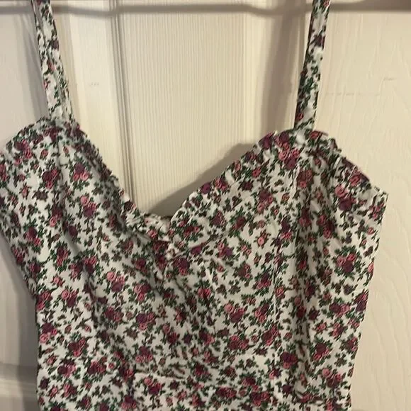 Betsey Johnson lulu midi Floral Dress XSmall NWT - Picture 6 of 11